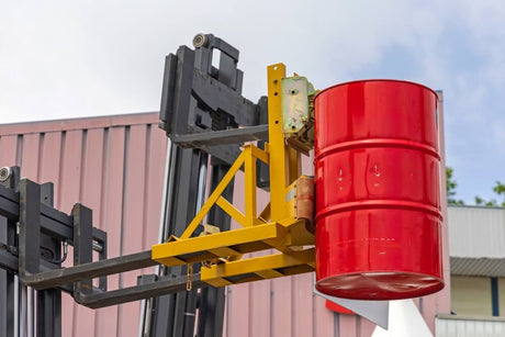 Looking after drum handling equipment