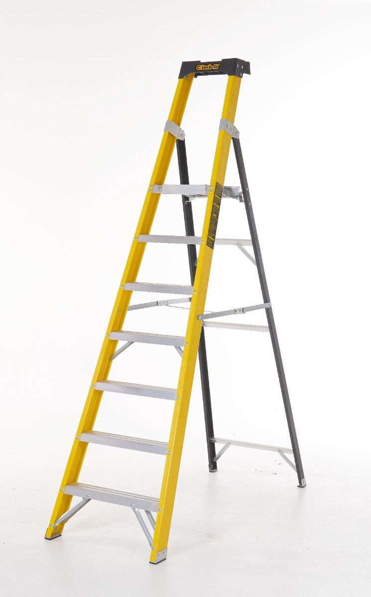 Fibreglass Platform Stepladders