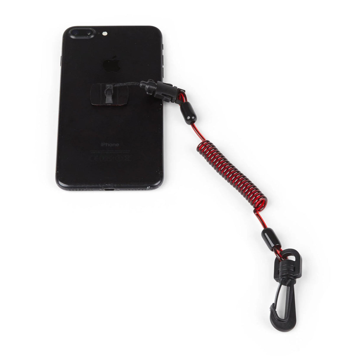 Coil E-Tether With Poly Clip & E-Catch (Non-Conductive)