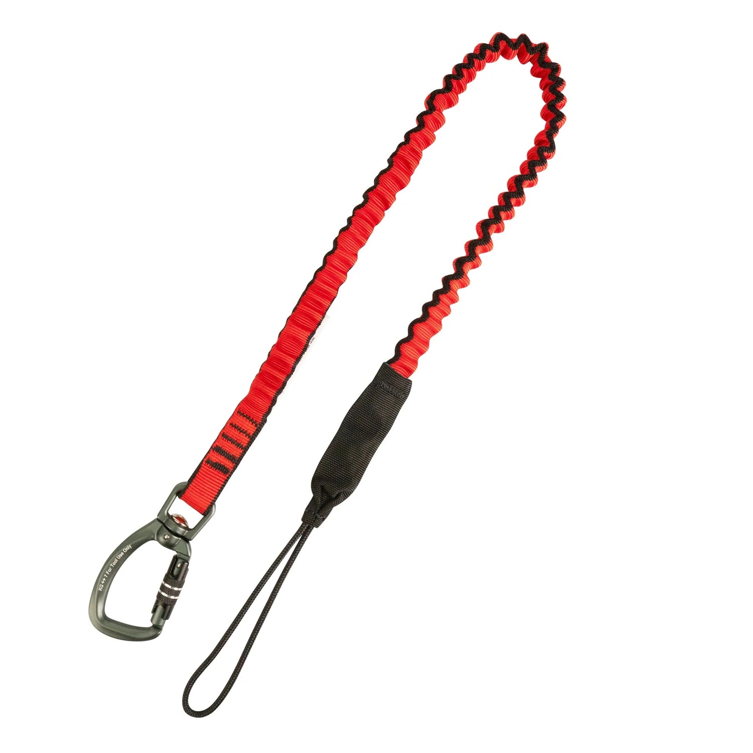 Bungee Tether Dual-Action Swivel Carabiner