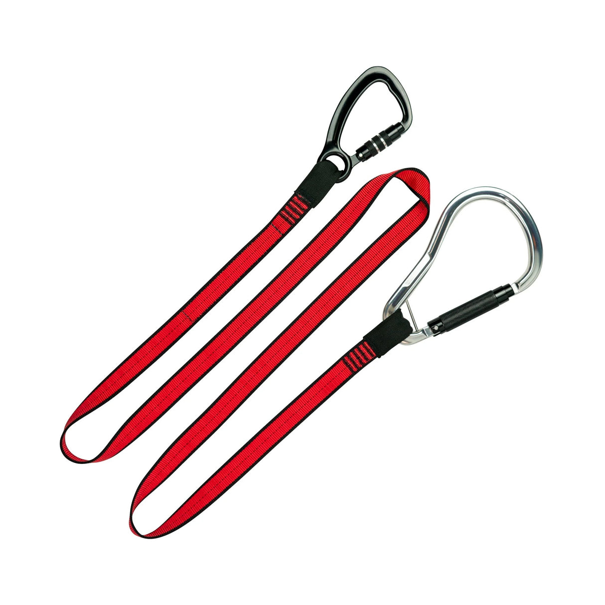 Webbing Tether Heavy-Duty Dual-Action Carabiner