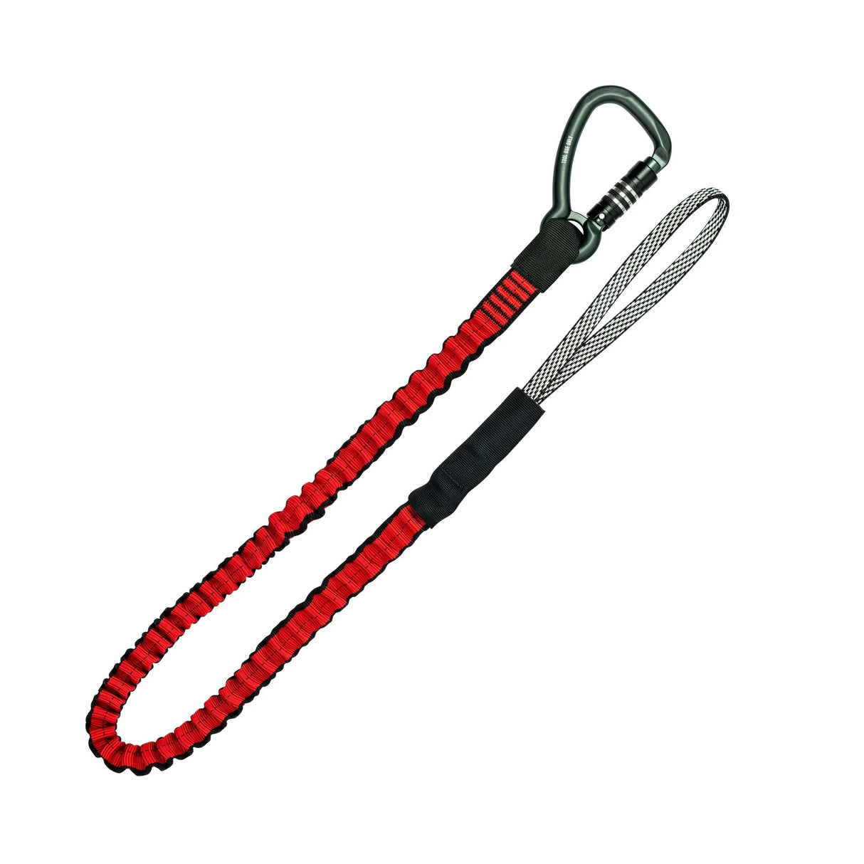 Bungee Tether Triple-Action Carabiner