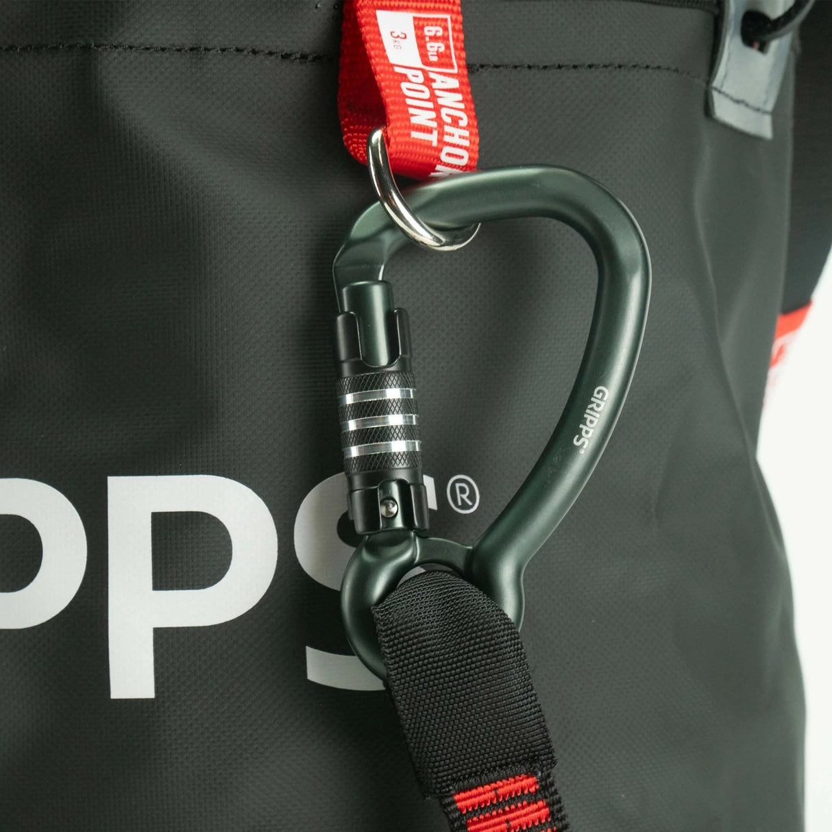 Bungee Tether Triple-Action Carabiner