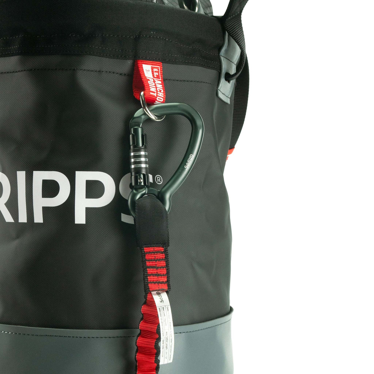 Bungee Tether Triple-Action Carabiner