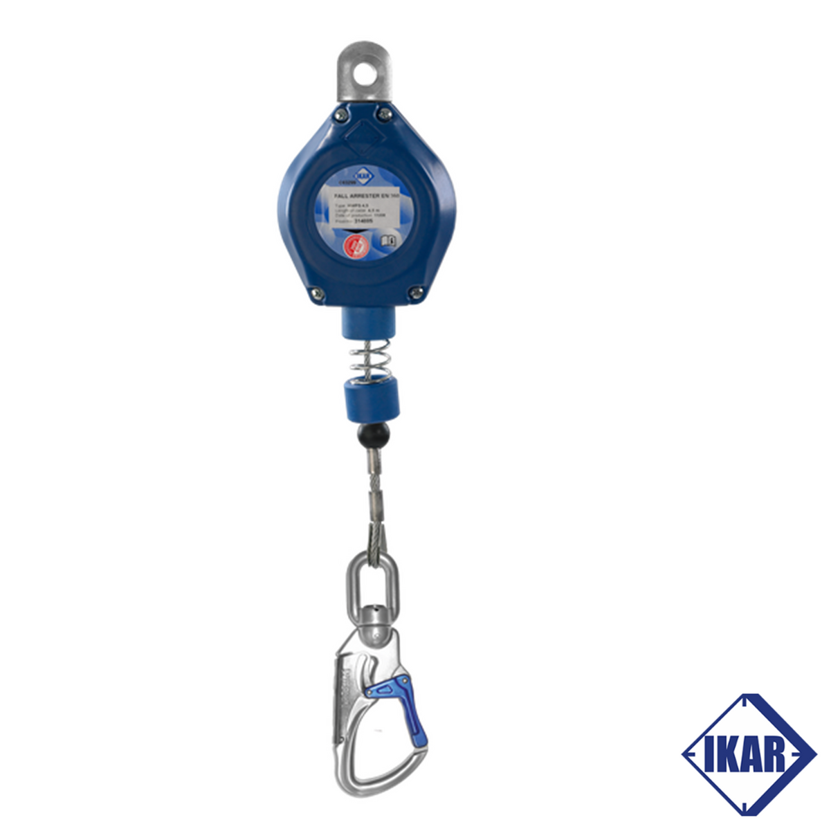 Plastic Housing, Swivel Steel Cable Lifeline