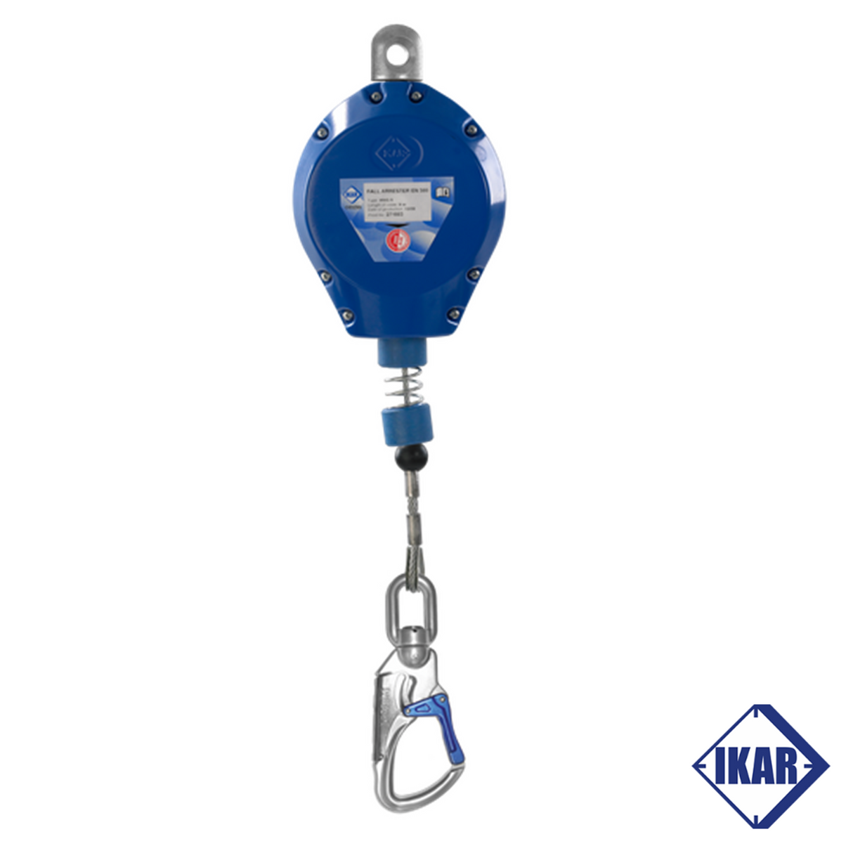 Aluminium Housing, Swivel Steel Cable Lifeline