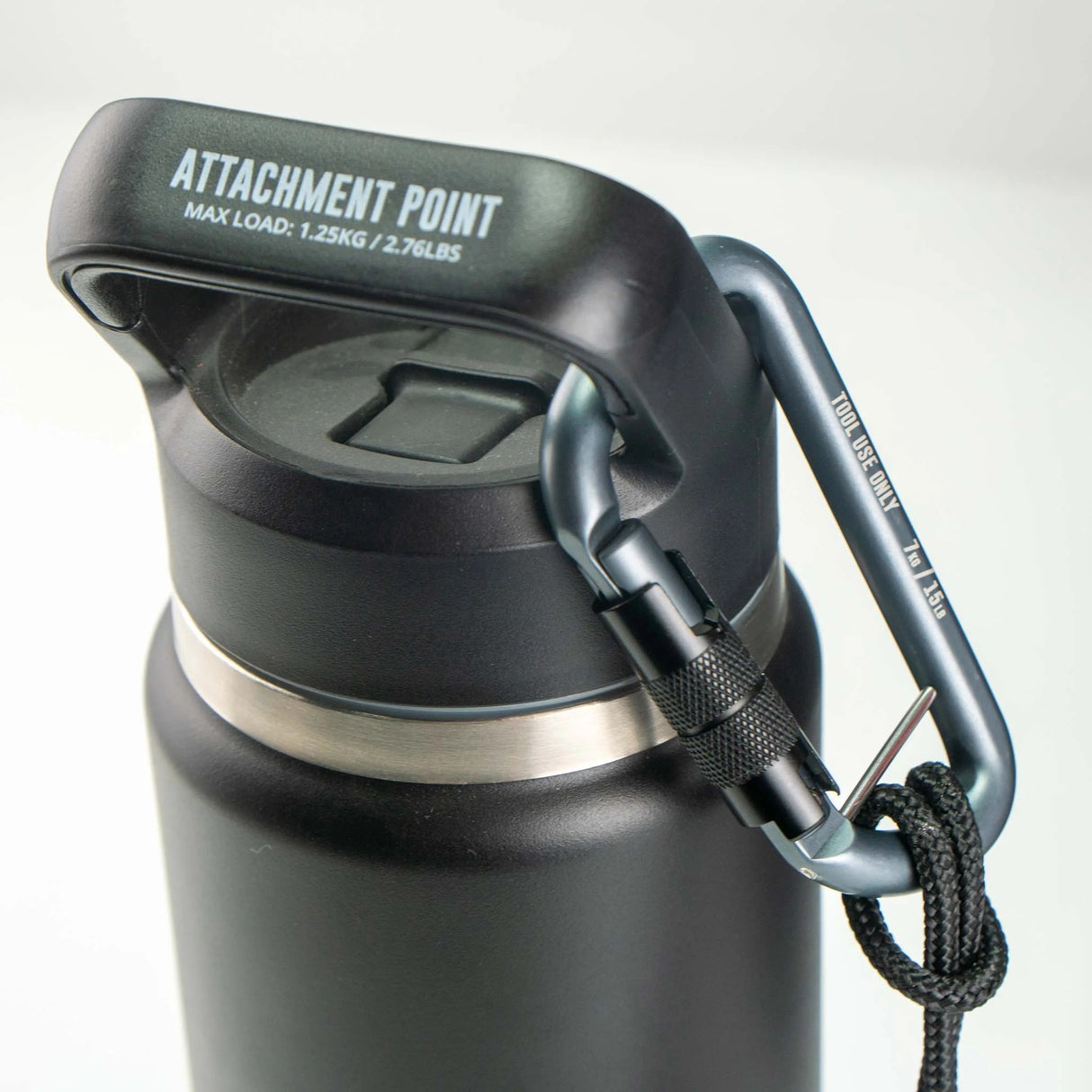 Bungee Tether Two Dual-Action Carabiners