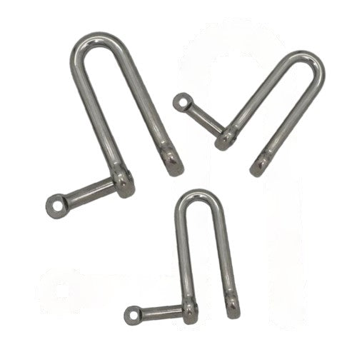 Captive Pin Long DEE Shackle ¦ Stainless Steel