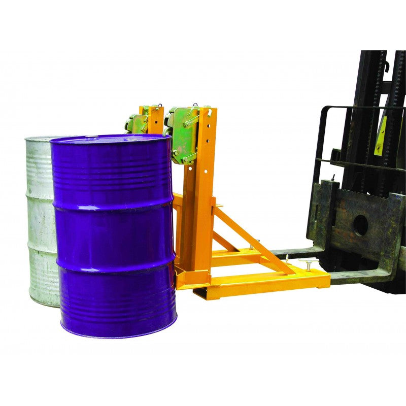 Forklift Gator Grip Double Drum Grab