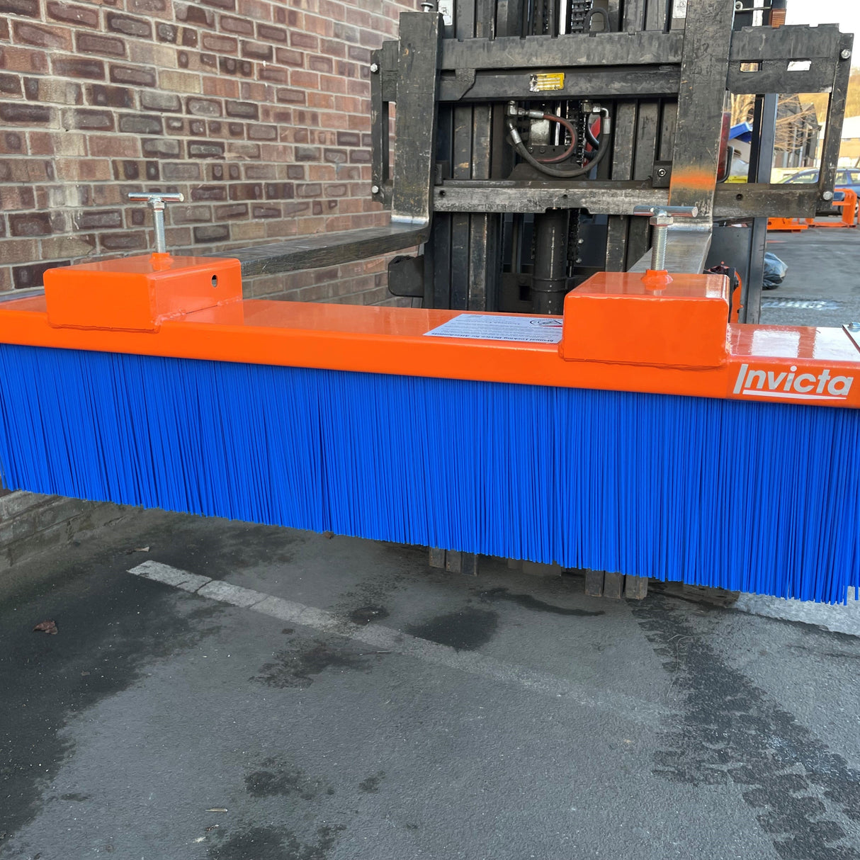 Forklift Sweeper / Brush (The Basil)