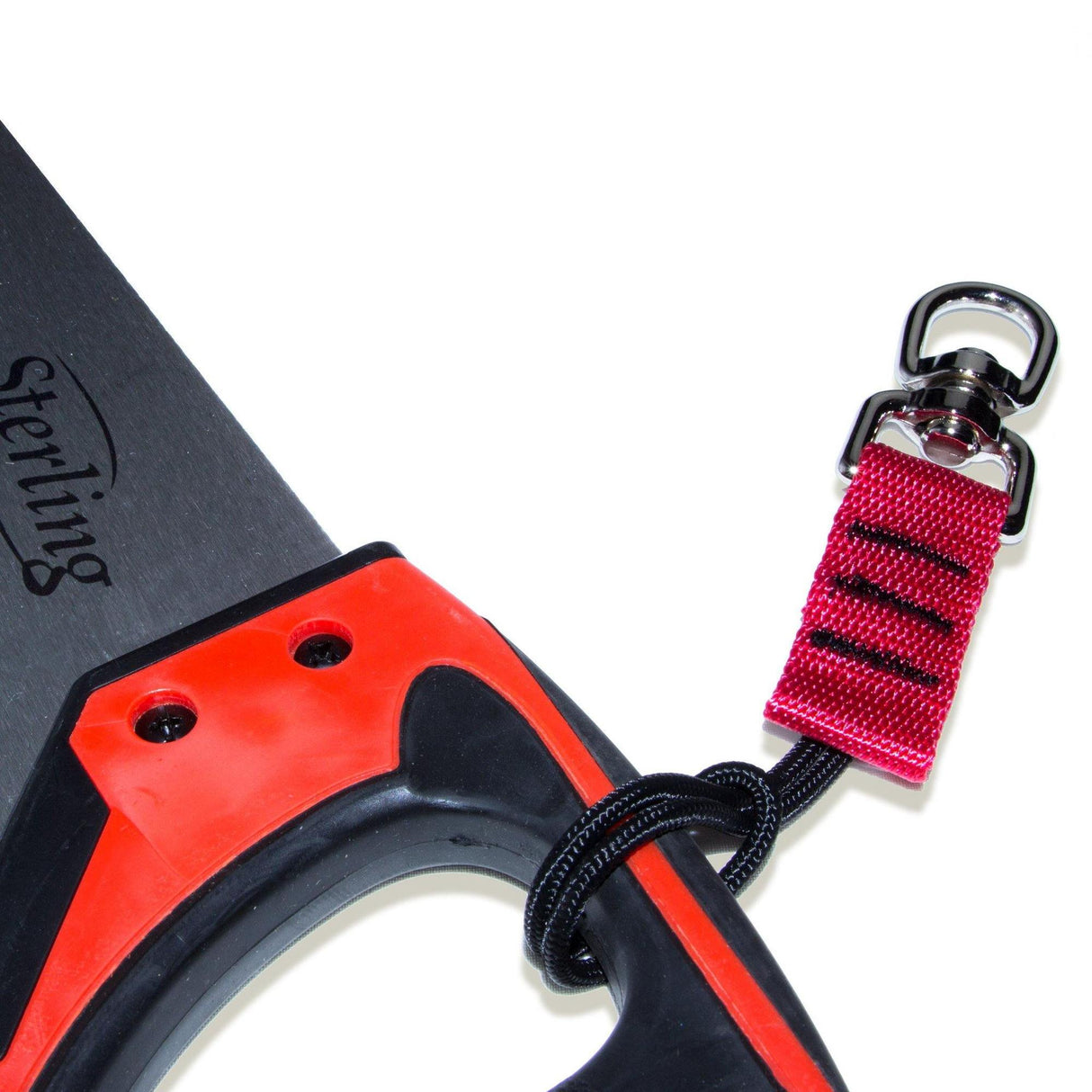 A load rated swivel point allows for a 360° operational range of motion, while the cord loop provides an easy and efficient tool choke that connect directly to your tools existing suitable hang-hole, slot or closed handle.