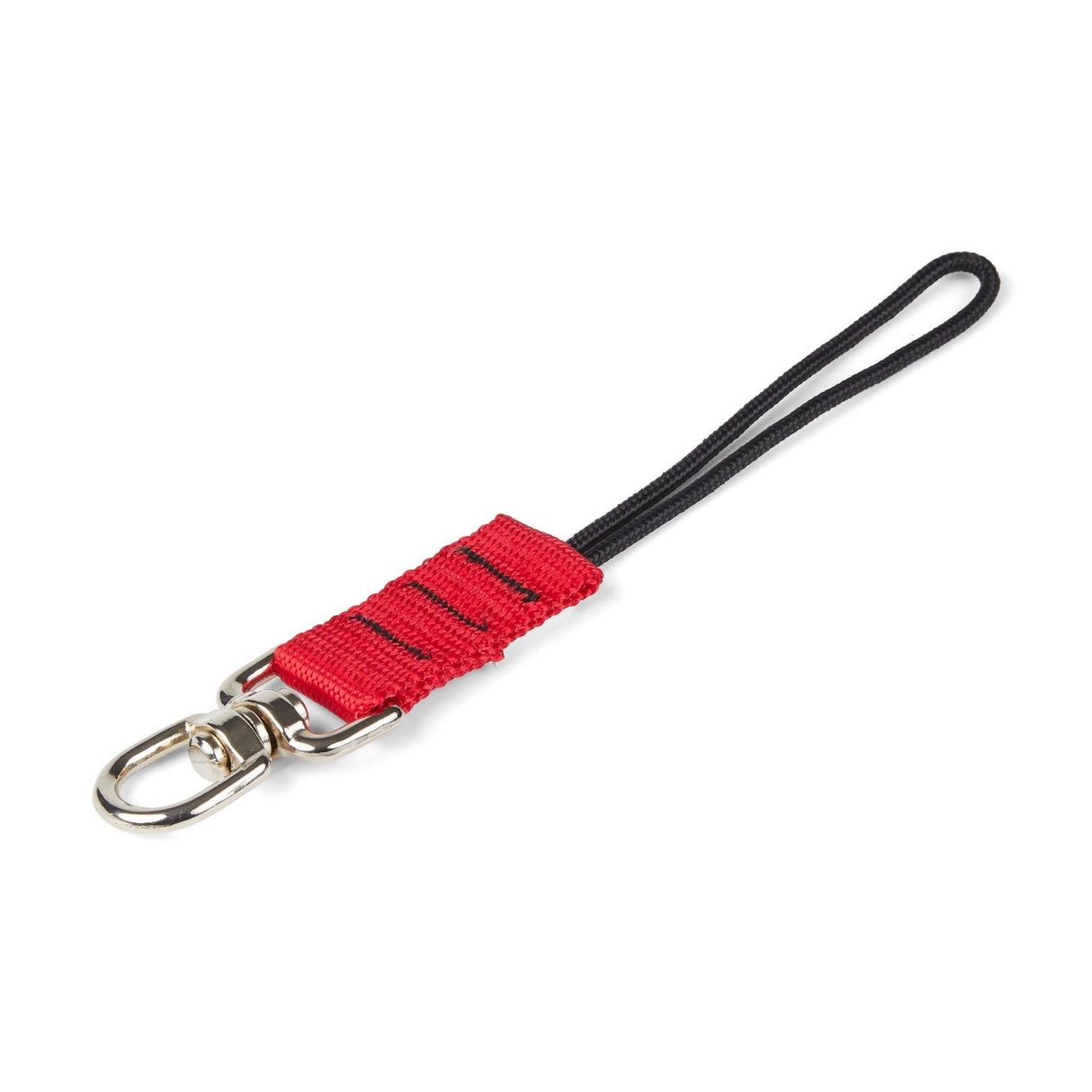 A load rated swivel point allows for a 360° operational range of motion, while the cord loop provides an easy and efficient tool choke that connect directly to your tools existing suitable hang-hole, slot or closed handle.