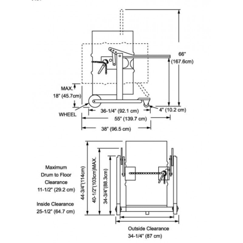 Mobile Drum Carrier/Dispenser