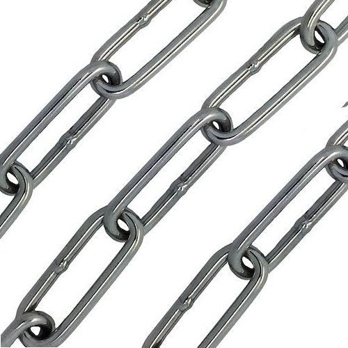 Long Link Chain to DIN763 ¦ Stainless Steel