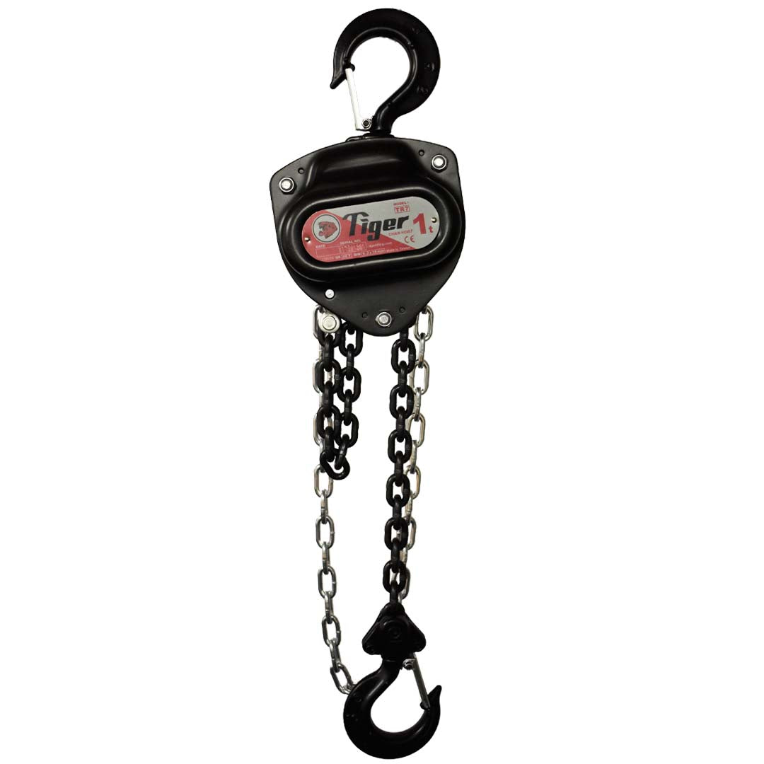 tiger black manual chain hoist