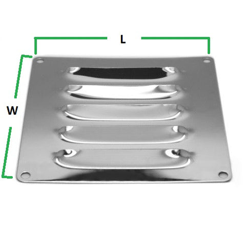 Vertical Vent ¦ Stainless Steel
