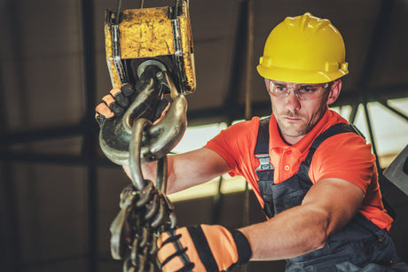 Man using Lifting Equipment