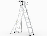 Large Platform Folding Steps with Safety Gates