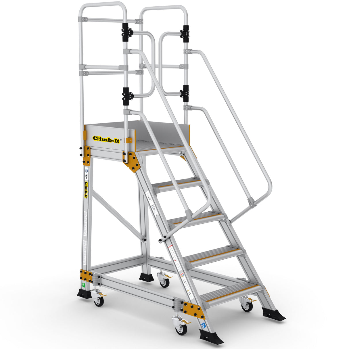 Weight Reactive Safety Steps