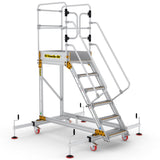 Extra Large Platform Safety Steps with Adjustable Stabilisers