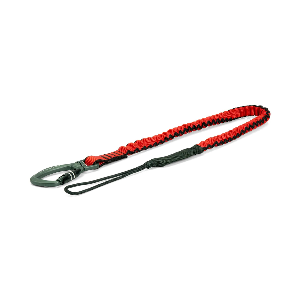 Bungee Tether Dual-Action Swivel Carabiner