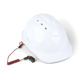 Coil Hard Hat Tether (Non-Conductive)