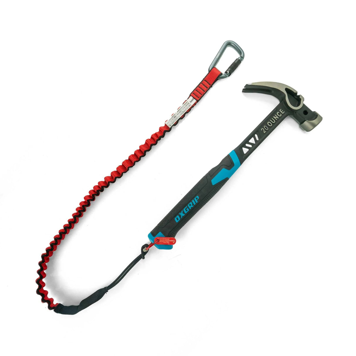 Bungee Tether Dual-Action Carabiner