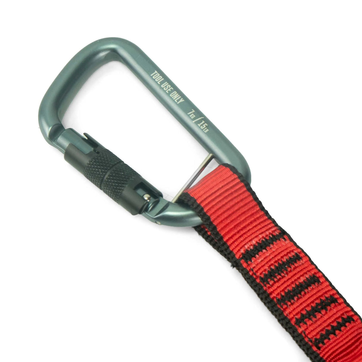 Bungee Tether Dual-Action Carabiner