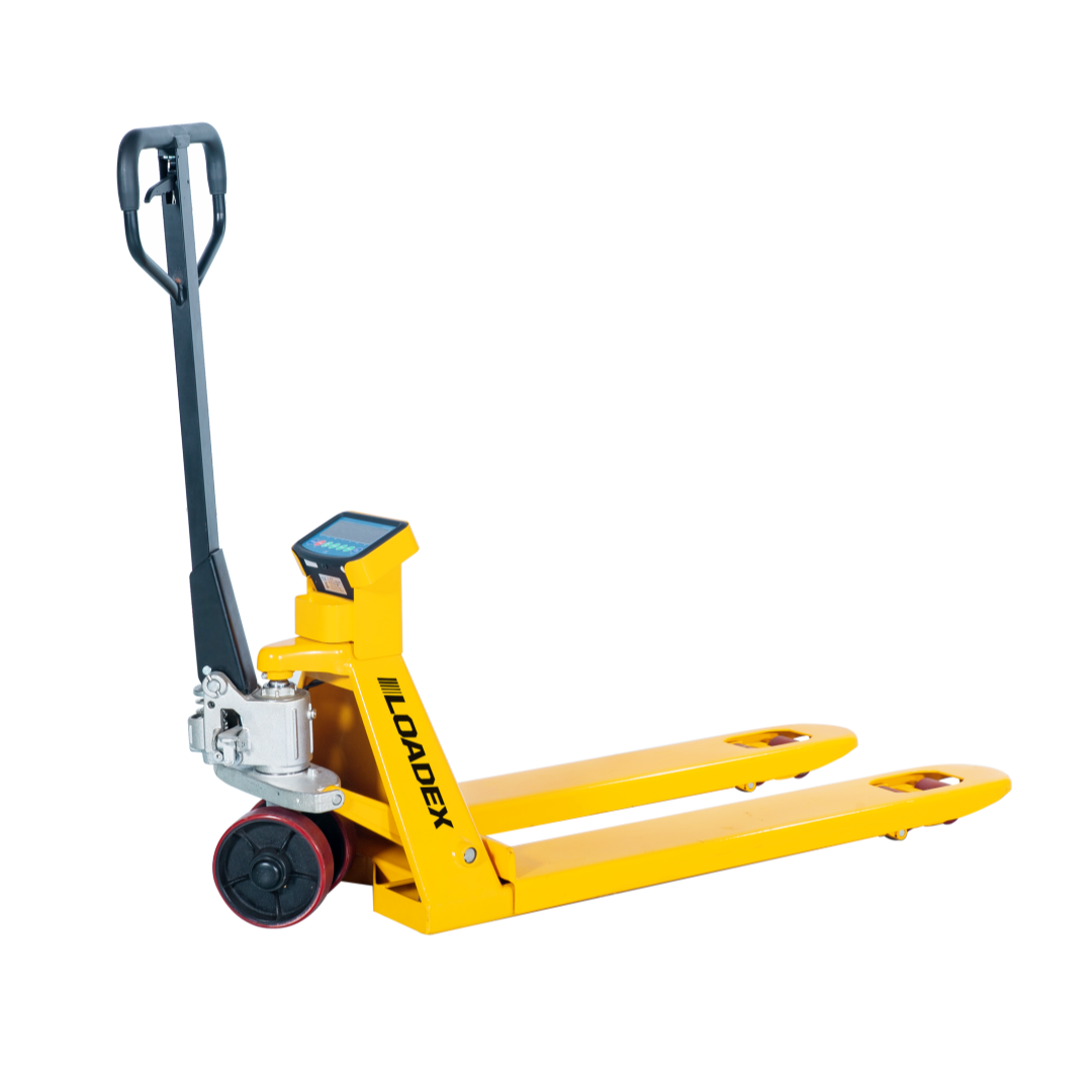 2500 Kgs LOADEX Weighing Scale Pallet Truck.
