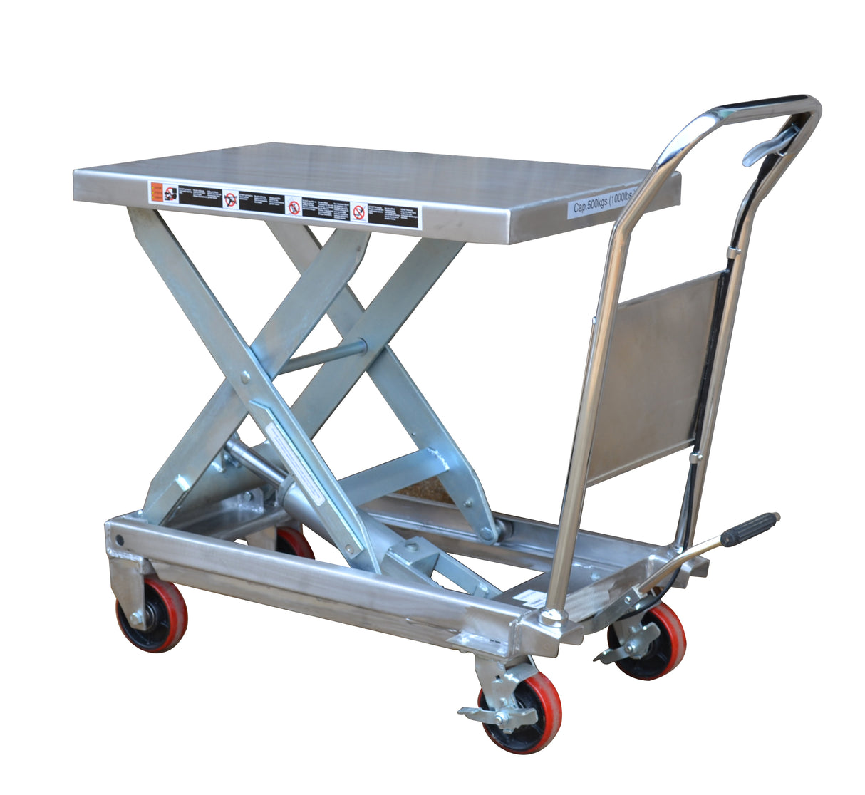 300 Kgs Partial Stainless Steel Lift Table