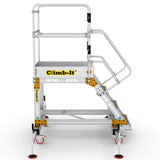 Extra Large Platform Safety Steps with Adjustable Stabilisers