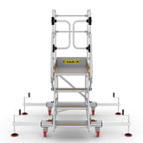 Extra Large Platform Safety Steps with Adjustable Stabilisers