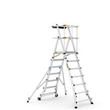 Folding Telescopic Large Platform Steps