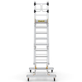 Mobile Steps with Safety Gate