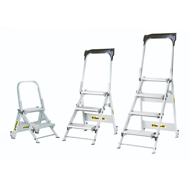 Easy Slope Aluminium Folding Leader Steps