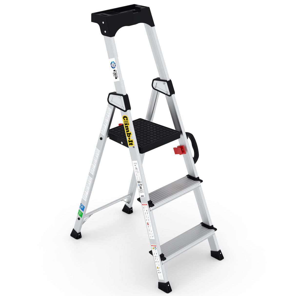 Professional Stepladders with Carry Handle