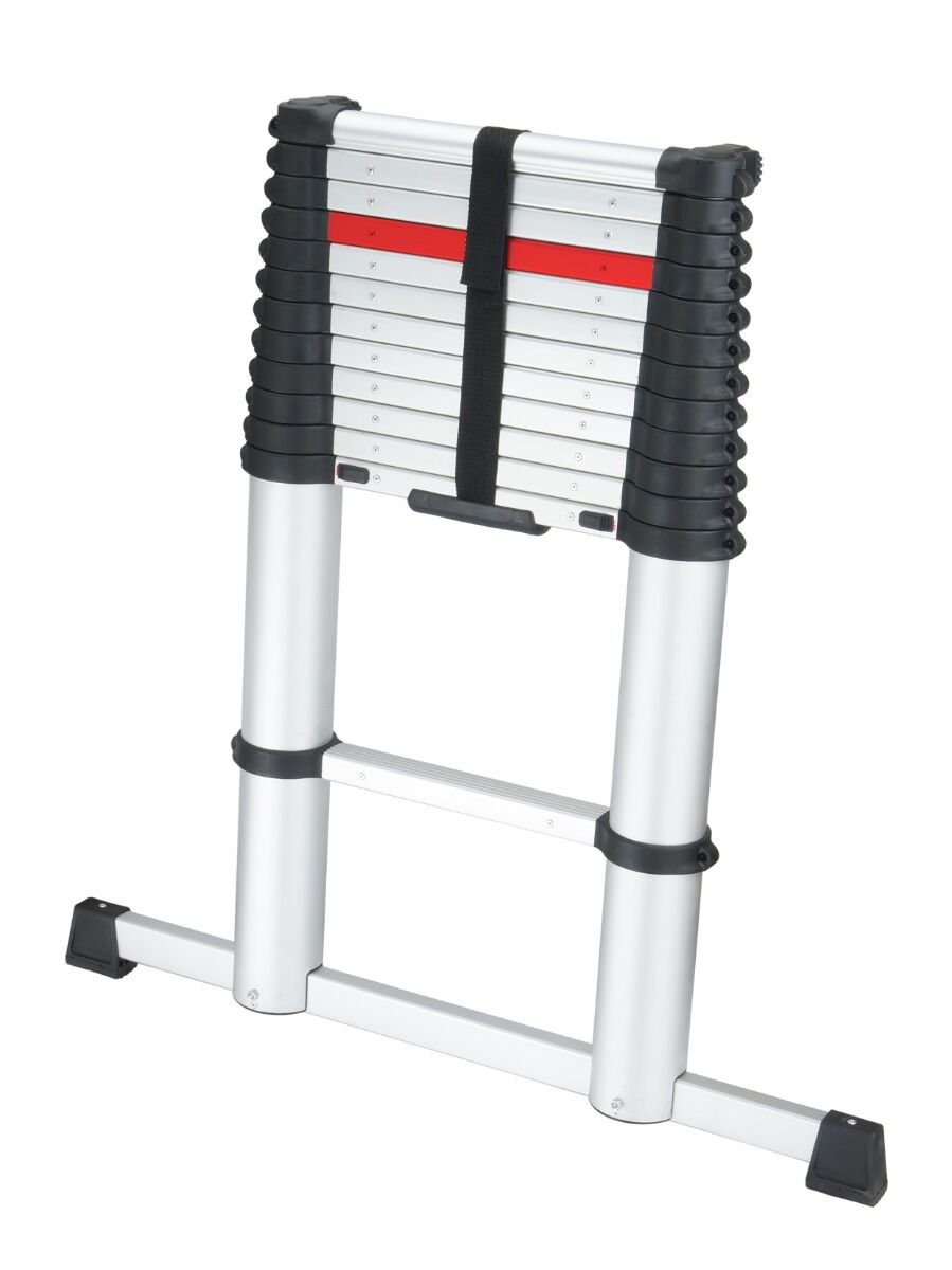 Telescopic Ladder with Stabiliser Bar