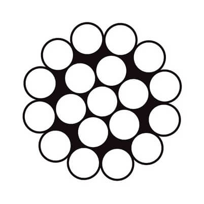 Stainless Steel 1 x 19 Construction Wire Rope