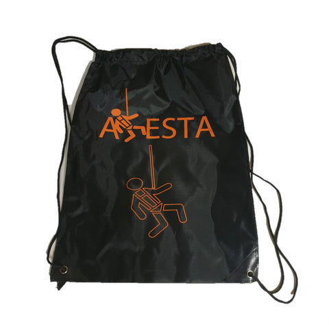ARESTA Basic Kit - Single Point Harness with Standard Buckles, 1.5m Adj Webbing Lanyard & Pump Bag