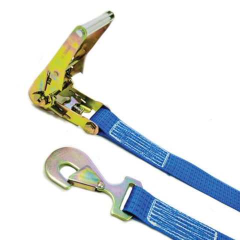 2500daN Ratchet Straps (50mm Wide) Flat Snap Hook