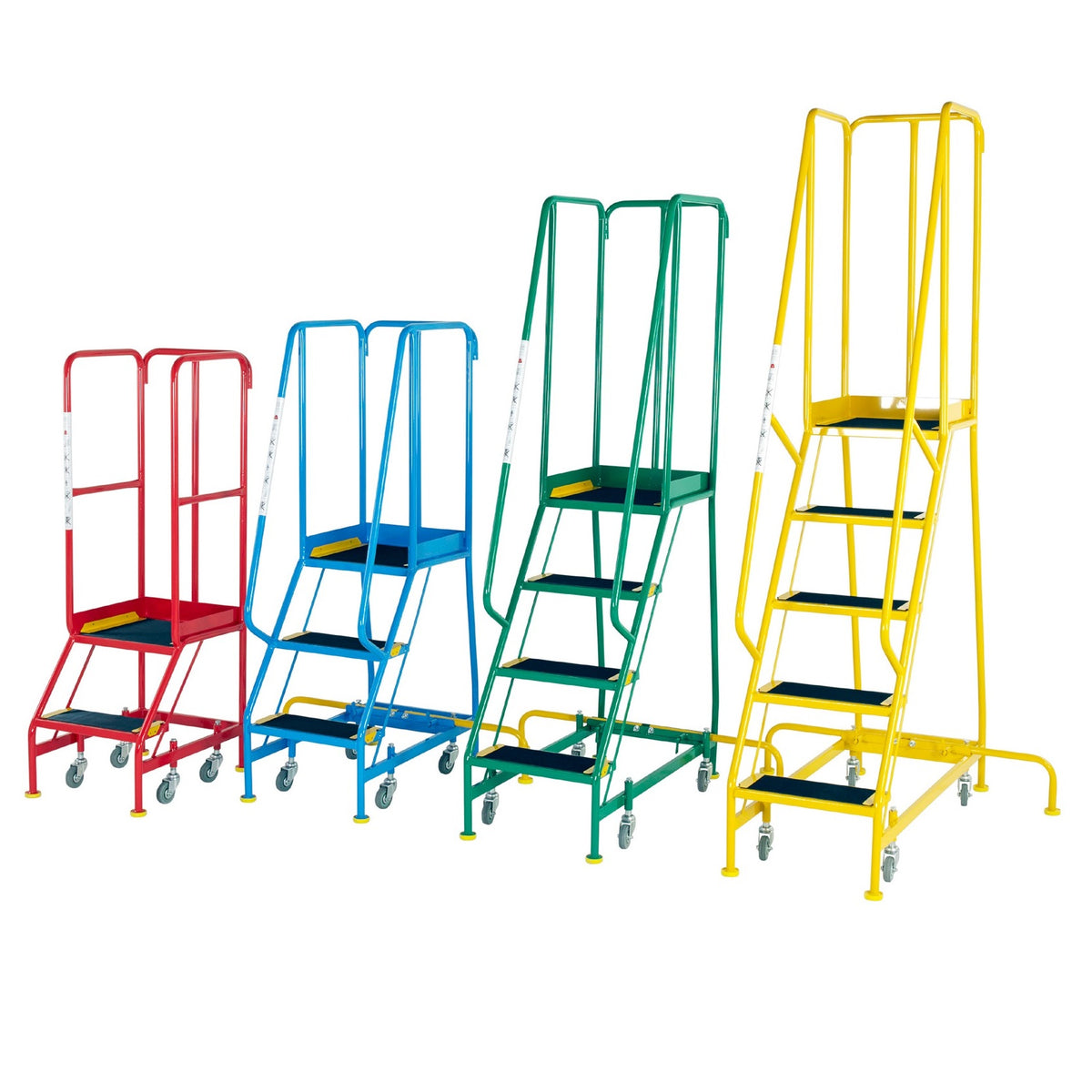 British Standard Narrow Aisle Spring Loaded Steps – UK Lifting Store Ltd