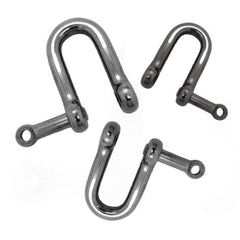 stainless steel captive pin dee shackle