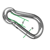Carbine Hook ¦ Stainless Steel