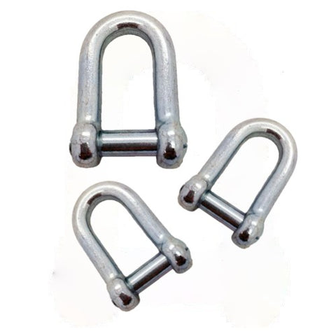 Commercial Pattern Galvanised Countersunk Pin DEE Shackle