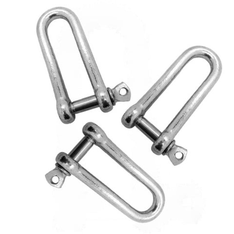 Commercial Pattern Galvanised Long DEE Shackle