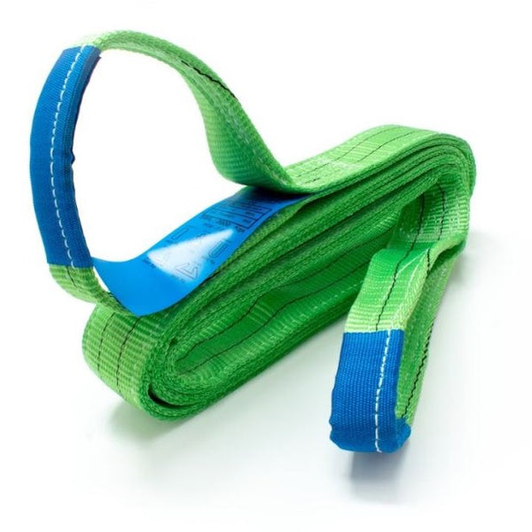 green 2 tonne duplex webbing uk sling