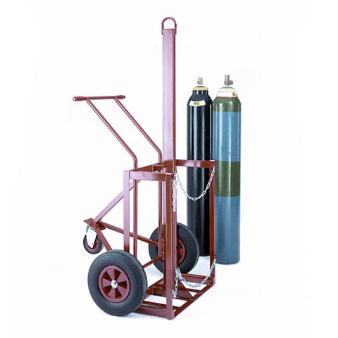 Double Cylinder Lifting Trolley