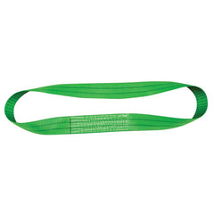 green 2 tonne endless flat belt sling