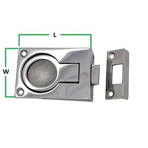 Flush Lifting Pull & Plate ¦ Stainless Steel