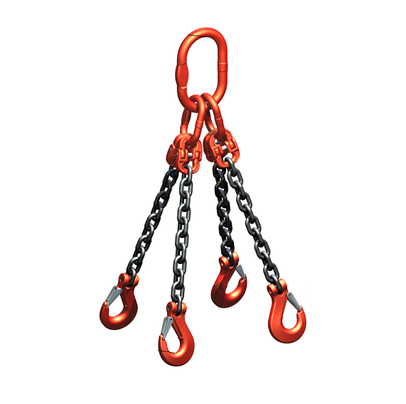 Four Leg Chain Sling ¦ Grade 80 - BS EN 818-4:1997